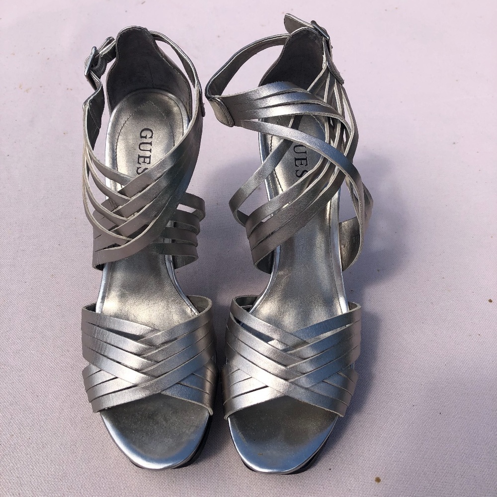Silver heels